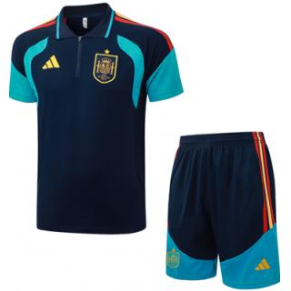 Polo + Pantalones España 2026-Dark Azul